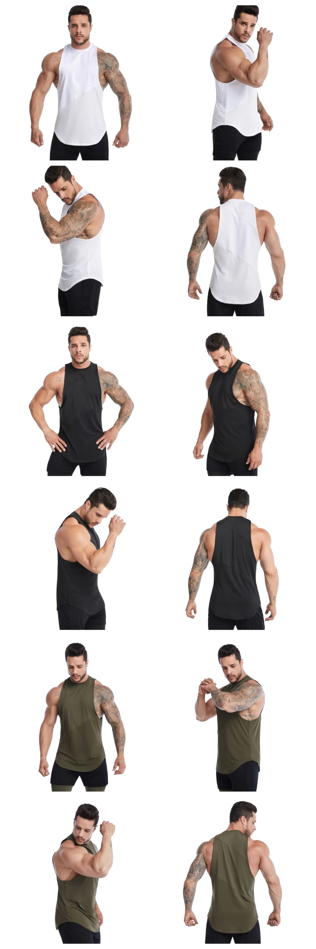 Custom Sublimation Print Plus Size Athletic Sports Basketball Acitivewear Muscle Hooded Tank Top Ropa Deportiva Men Gym Wear Fast Quick Dry Singlet Vest