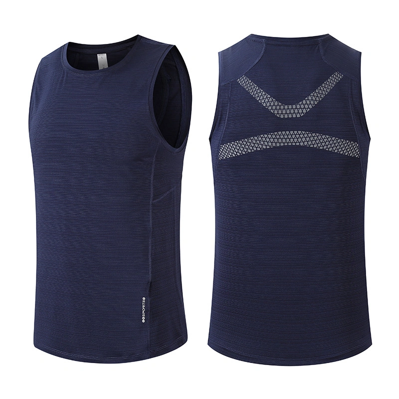 Wholesale Men Gym Vest Active Men Soft Spandex Nylon Sports Tank Top