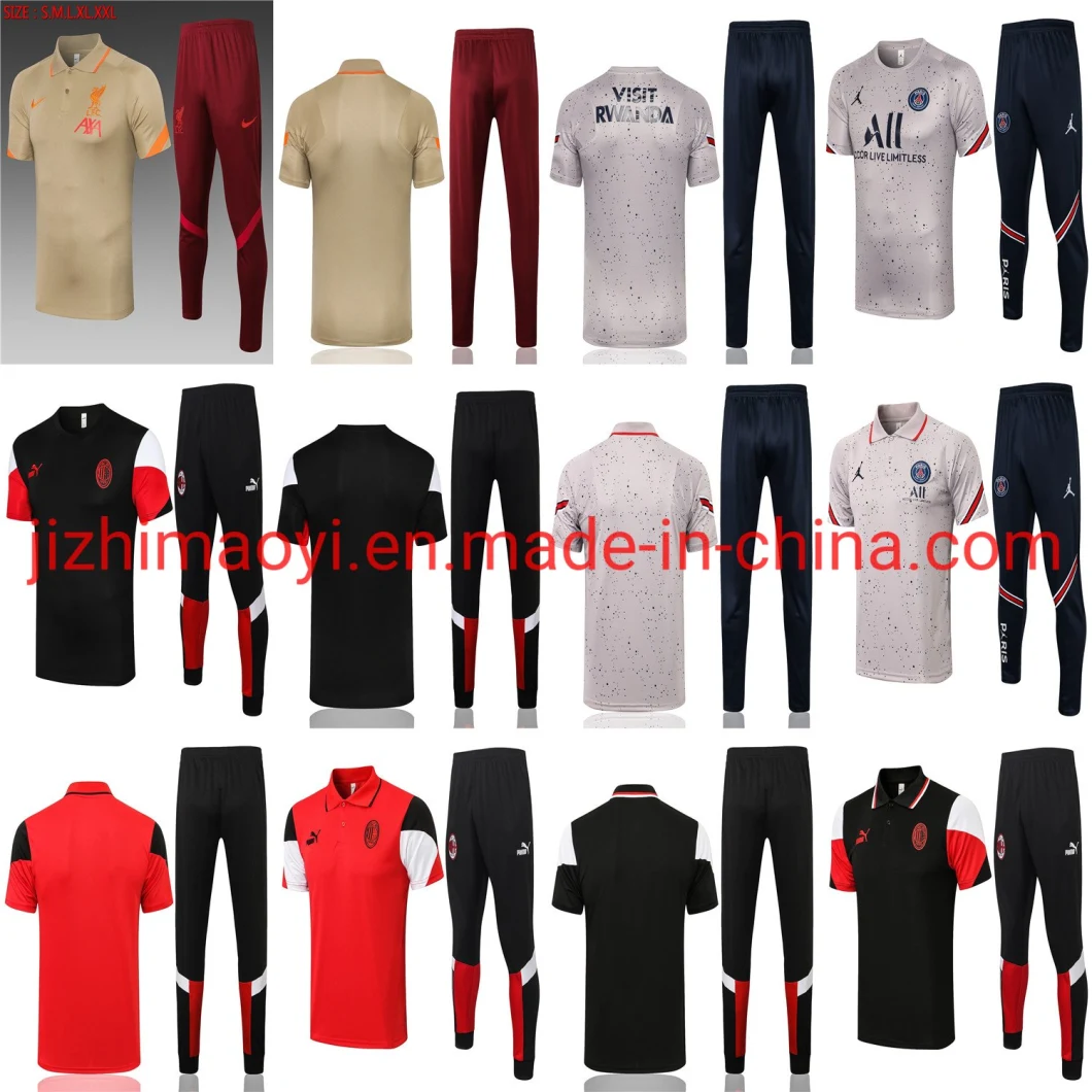 Wholesale 2122 Tracksuit Man-City /Man-United/America/Chelse-a Ajax Short Sleeve Pairs Men Women