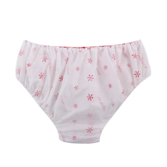 Shorts descartáveis ​​para salão de beleza SPA, cuecas boxer masculinas não tecidas descartáveis