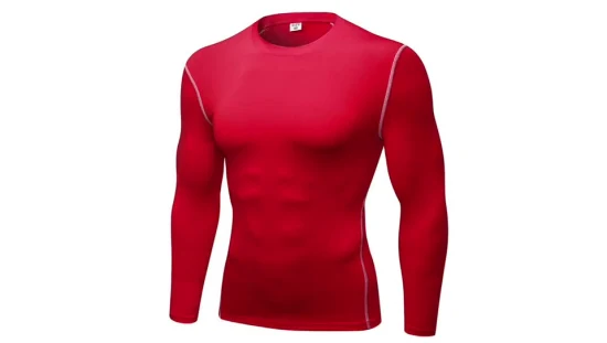 Tops de compressão masculino Corrida Ginásio Treino Esportes Fitness Corrida Manga comprida Dry-Fit Camada de base, Camada de base de treinamento Térmica manga longa Wbb14451